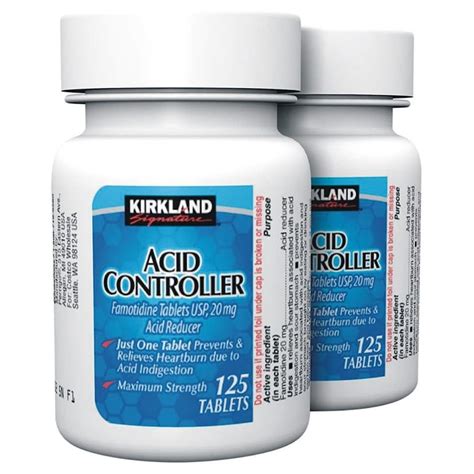Kirkland Signature Acid Controller 250 Tablets | Desertcart INDIA