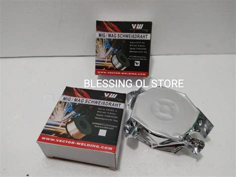 Jual KAWAT LAS MIG / KAWAT LAS VECTOR 0.8 MM / CO2 WIRE DIAMETER 0.8MM ...