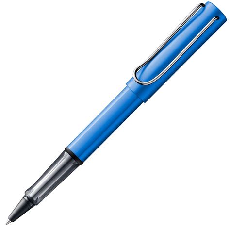 Lamy AL-Star Ocean Blue Roller Ball Pen with Medium M63 black refill ...