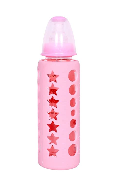 Buy Mastela High Borosilicate Glass Feeding Bottle/Feeder with Premium ...