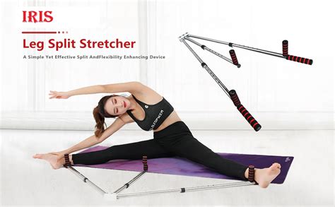 IRIS Fitness Heavy Duty 3 Bar Leg Stretcher Machine | for-Home-Gym ...
