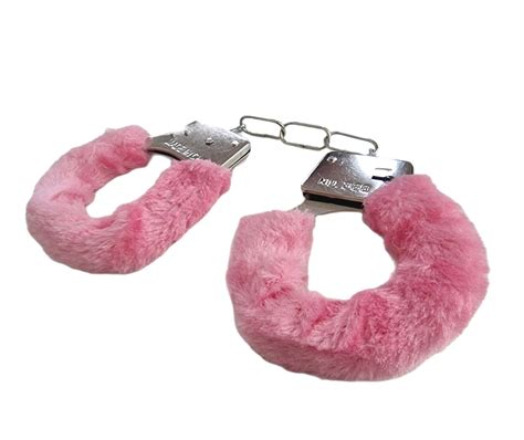 Pink Fluffy Handcuffs Furry Fancy Dress Role Play Toy Hen | Etsy