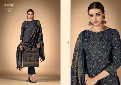 Romani Ruksana Ready Made Pashmina Dress Collection
