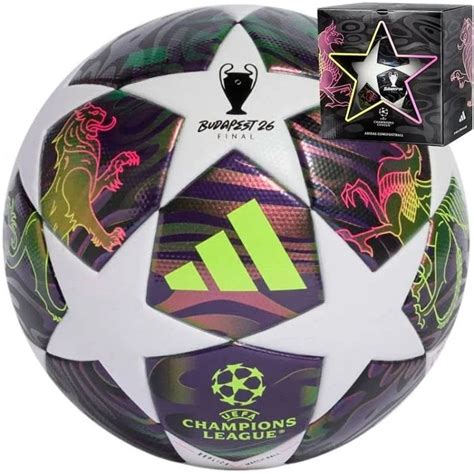 Футбольний м'яч Adidas UCL League BOX 2026 Budapest JX9101, розмір №4 ...