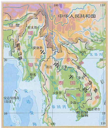 东南亚位置图,东南亚的位置_大山谷图库