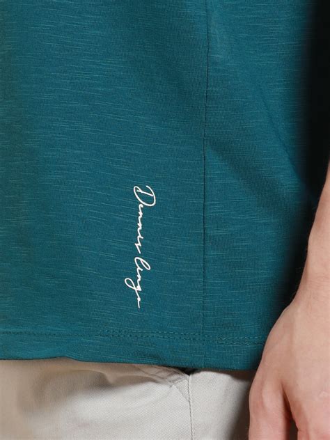 Men's Light Blue Striped Crew Neck Half Sleeves Casual T-Shirt – DENNIS ...