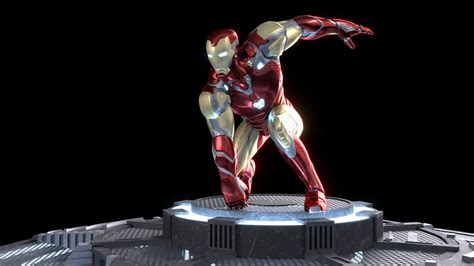 Iron-Man Iconic Pose by 9aFilms on DeviantArt