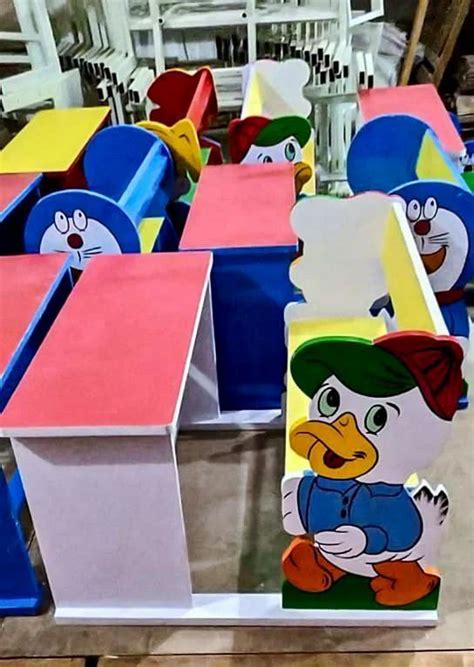 Cartoon Shaped Desk - Kids School Furniture Manufacturer from New Delhi