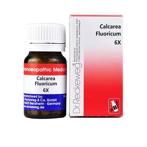 Buy Dr. Reckeweg CALCAREA FLUORICA 6X 20 GM RECKEWEG Online at Low ...
