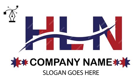 Premium Vector | HLN Letter Logo