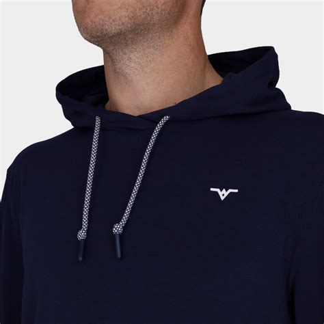 Performance Golf Hoodie: Navy Blue | Avalon Modern Golf Apparel