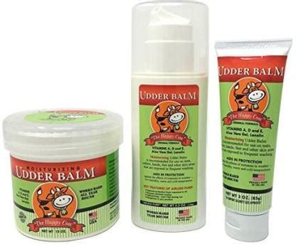 Udder Balm Happy Cow Moisturizing Hand & Body Lotion Bundle - 3 Oz. Tsa ...