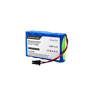 TAKOCI Replacement Battery for GE 600-XTI-BAT Interlogix Simon XTi ...