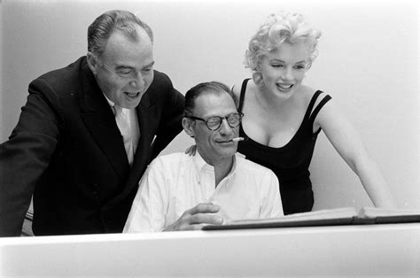 Marilyn Monroe Giftering Arthur Miller THE MISFITS, 1961, Marilyn