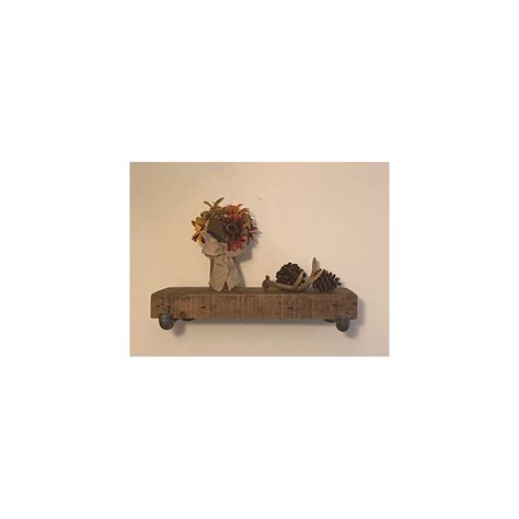 Buy Wilson Rustic Barn Beam Mantel - Reclaimed Farmhouse Wood Shelf (36 ...