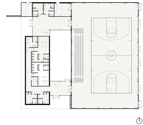 High School Gymnasium Floor Plan