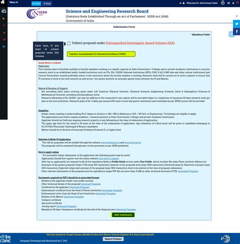 PI Guidelines - Proposal Submission for TEACHERS ASSOCIATESHIP FOR ...