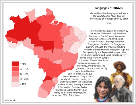 The Languages Of Brazil - Info Map Compilation : r/imaginarymaps