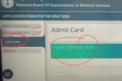 GPAT 2026 Mock Test - Attend the Official GPAT Mock Paper, Direct Link