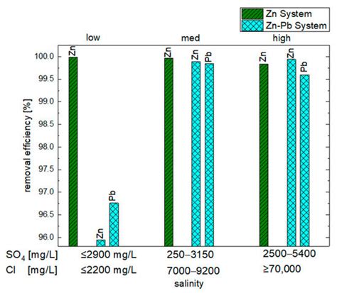 Influence of Salinity and Pb on the Precipitation of Zn in a Model System