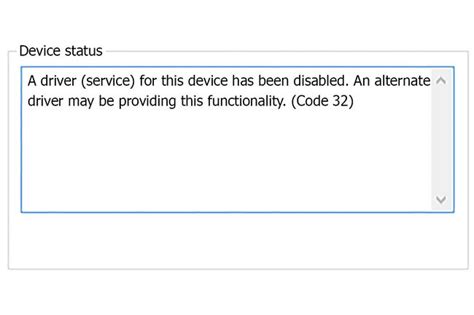 Device Manager Code 32 的图像结果