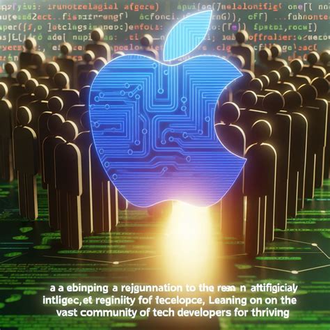 As Apple enters AI race, iPhone maker turns to its army of developers ...