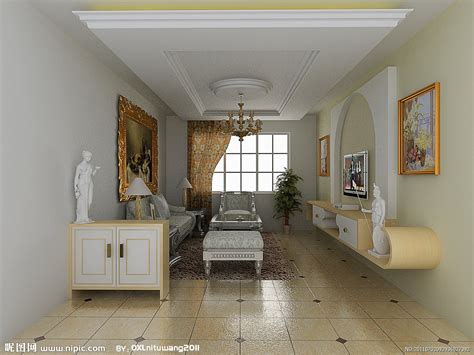 3D客厅模型和3D客厅效果图下载源文件__室内模型_3D设计_源文件图库_昵图网nipic.com
