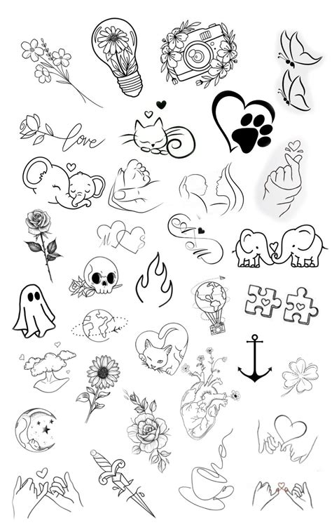 Small Pretty Tattoos - Simple Tattoo Designs