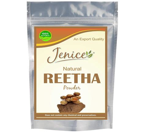 Jenice Reetha Powder For Hair Growth | Soap Nut Powder for Hair Wash ...