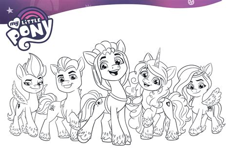 My Little Pony Coloring Picture Free MY LITTLE PONY Coloring Pages For