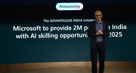 Microsoft commits to skilling one million people for digital skills through Artificial Intelligence skilling initiative in South Africa - Source EMEA