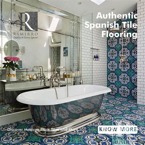 Authentic Spanish Tile Flooring: Discover Mexican Floor Tiles and More ...