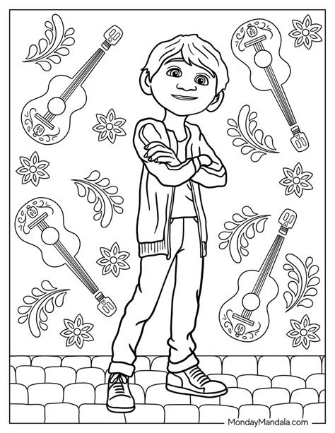 24 Coco Coloring Pages (Free PDF Printables)