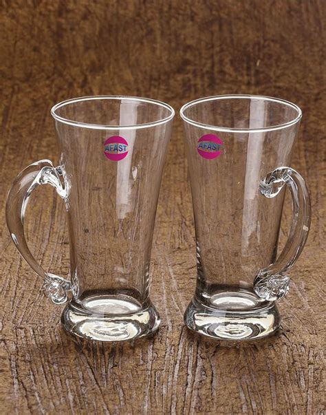 Buy Somil Designer Beer, Juice, Shake, Glass Mug, for Home, Bar, Fruit ...