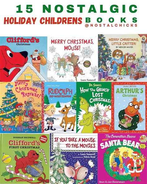 15 NOSTALGIC HOLIDAY CHILDRENS BOOKS - Nostalchicks