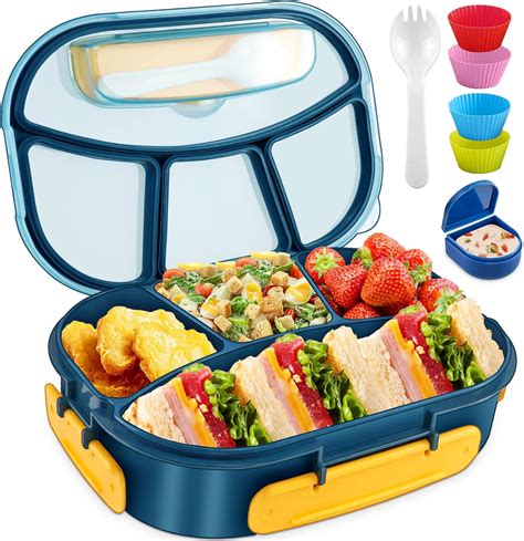 Buy Tsmsv 1800ML Bento Box Adult Lunch Box,Adult Bento Box,Lunch Box ...