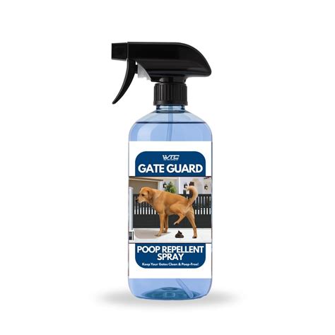 WTC Gate Guard Dog Poop & Pee Repellent Spray, Keep Your Entrance Clean ...