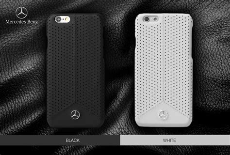 Mercedes Benz ® Apple iPhone 6 Plus / 6S Plus Pure Line Perforated ...