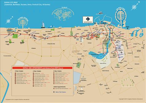 Old Dubai Map