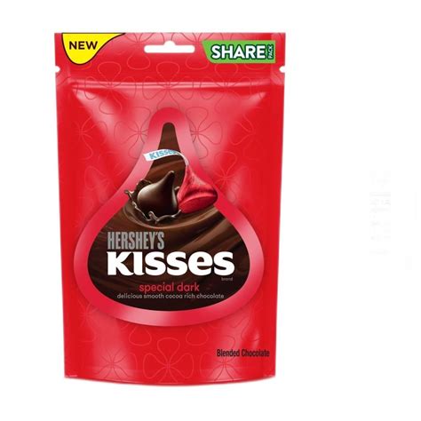 HERSHEY'S Kisses Special Dark 'N' Almonds | Melt-In-Mouth Chocolates ...