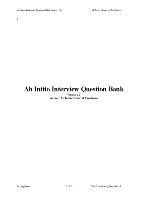 Image result for AB Initio Interview Question