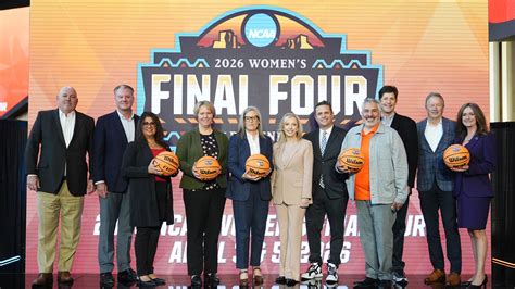 NCAA and Arizona leaders unveil 2026 NCAA Women's Final Four logo