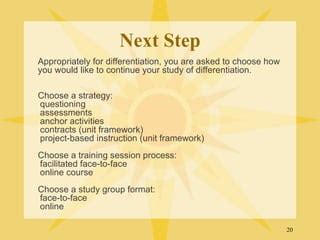 Image result for Differentiation Task Cycle