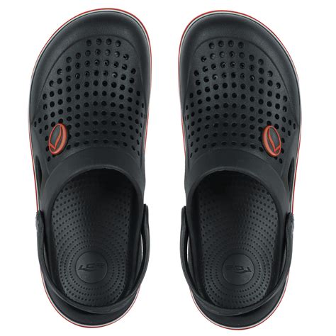 Buy Lancer Mens Soft-Class Black Clog - 6 UK (Soft-Class-BLK-6) at ...