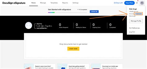 Image result for DocuSign Account