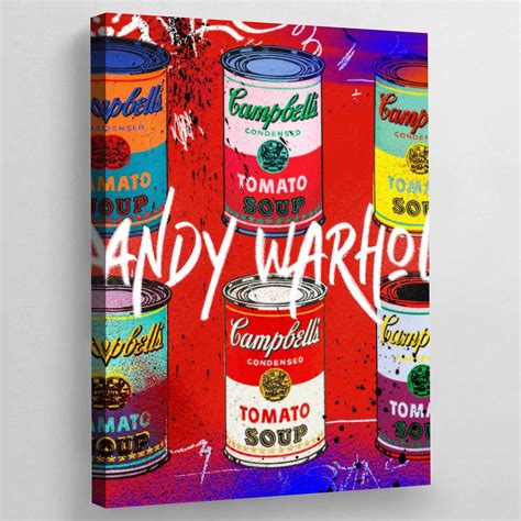 Andy Warhol Campbell Soup | Luxury Art Canvas