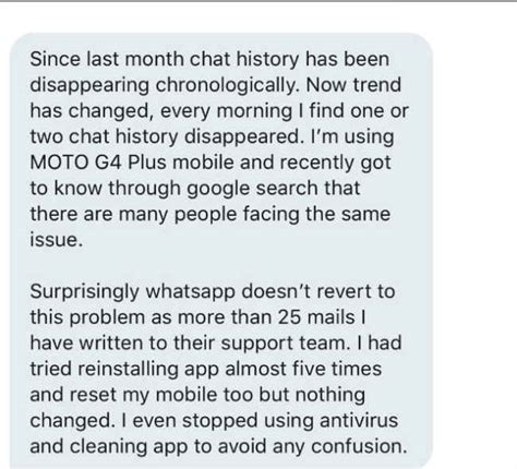 WhatsApp hit by multiple bugs deleting chat history, threatening users ...