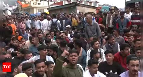 Massive protest breaks out in Shimla against 'illegal' construction of ...