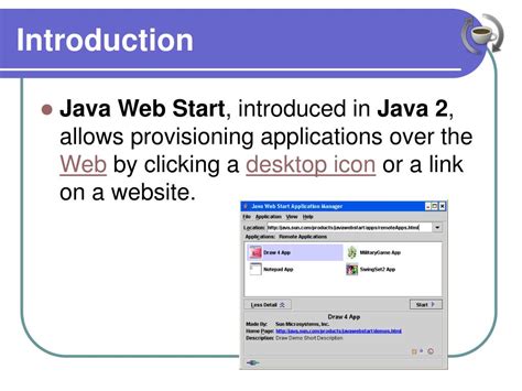 Java Web Start 的图像结果