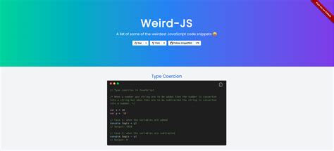 Image result for JavaScript Weird Syntax